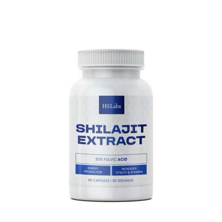 HS LABS - SHILAJIT EXTRACT 500 mg (20 % fulvic acid) - 90 capsules