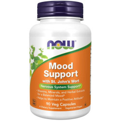 Now - Mood Support with St. John`s Wort - 90 капсули