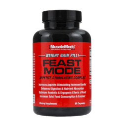 MuscleMeds - Feast Mode Appetite Stimulant - 90 Capsules
