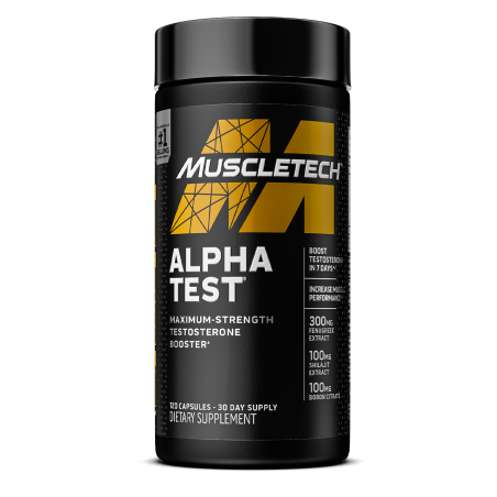 MuscleTech - Alpha Test - 120 capsules