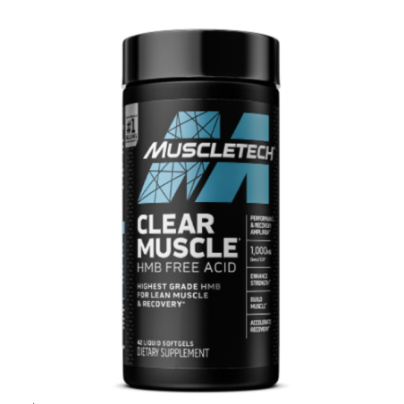 MuscleTech - Clear Muscle - 84 liquid softgels