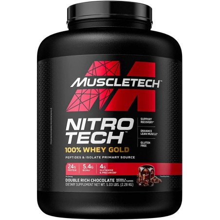 Muscletech - Nitrotech Performance Whey Gold - 5 lbs