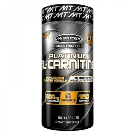 MuscleTech - Platinum l-carnitine - 180 capsules