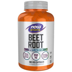 NOW - Beet Root 550 mg - 180 веган капсули