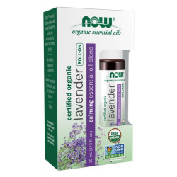 NOW - Био лавандулово масло рол-он - (roll - on organic lavender) - 10 ml