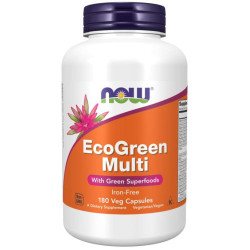 NOW - EcoGreen Multi - 180 капсули