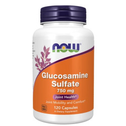 NOW - Glucosamine Sulfate 750mg - 120 веган капсули