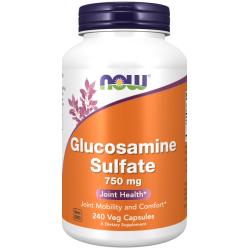 NOW - Glucosamine Sulfate 750mg - 240 капсули