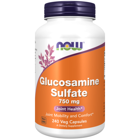 NOW - Glucosamine Sulfate 750mg - 240 капсули