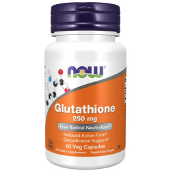NOW - Glutathione 250 МГ - 60 Капсули