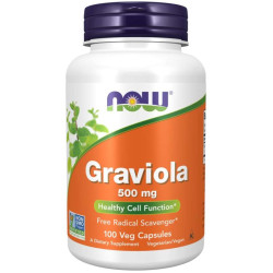 NOW - Graviola 500 МГ - 100 Капсули