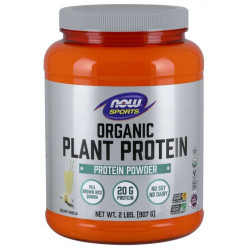 NOW - Organic Plant Protein - 908 g