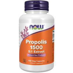 NOW - Propolis 1500 - 300 MG - 100 Капсули