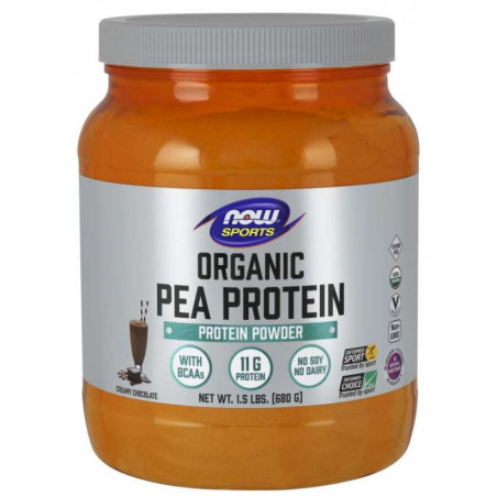 NOW Sports - Organic Pea Protein - 1,5 lbs