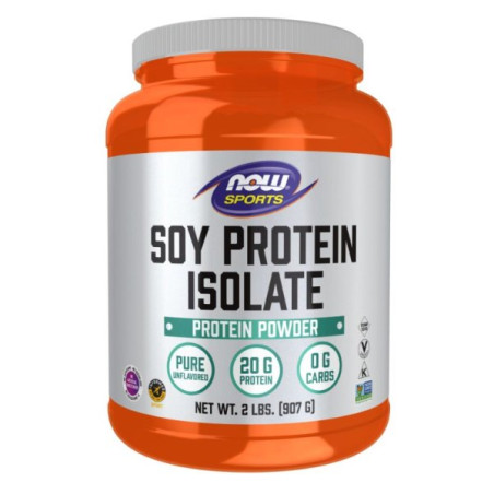NOW Sports - Soy Protein Isolate Unflavored - 907 g