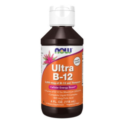 NOW - Ultra B-12 Liquid - 118 мл