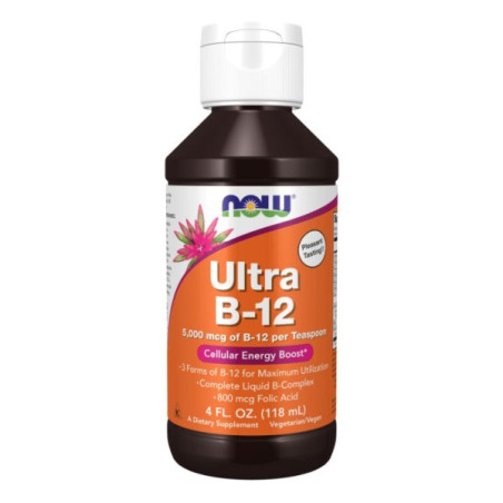 NOW - Ultra B-12 Liquid - 118 мл