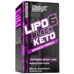 Nutrex - Lipo-6 Black Keto - 60 капсули