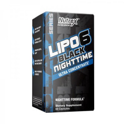 Nutrex - Lipo 6 Black Nighttime - 60 Capsules