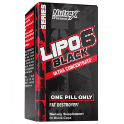 Nutrex - Lipo 6 Black - Ultra Concentrate - 60 капсули