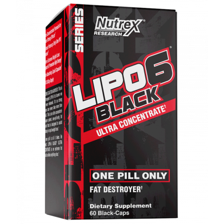 Nutrex - Lipo 6 Black - Ultra Concentrate - 60 капсули