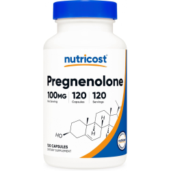 NUTRICOST - Pregnenolone 100 mg - 120 capsules