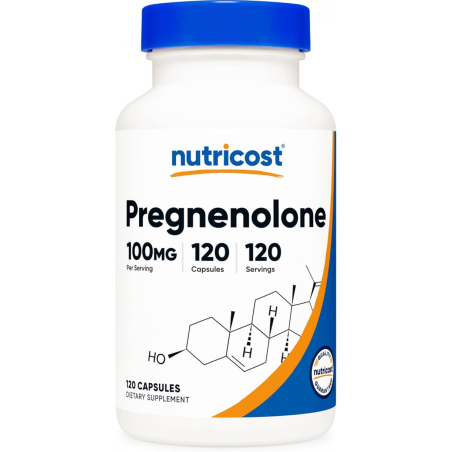 NUTRICOST - Pregnenolone 100 mg - 120 capsules
