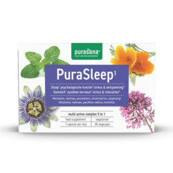 PURASANA - PURASLEEP - КОМПЛЕКС ЗА ДОБЪР СЪН - 30 веган капсули