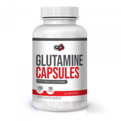 Pure Nutrition - GLUTAMINE CAPSULES 1250 mg - 100 капсули