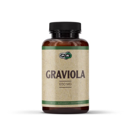 Pure Nutrition - GRAVIOLA 650 mg - 100 Capsules