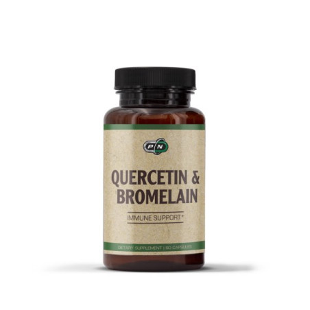Pure Nutrition - QUERCETIN and BROMELAIN - 60 Vegetable Capsules