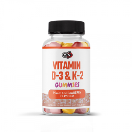 Pure Nutrition - VITAMIN D-3 & K-2 - 60 дъвчащи дражета