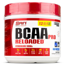 SAN - BCAA PRO RELOADED Blue Raspberry - 10 Servings