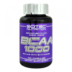 SCITEC - BCAA 1000 - 100 Капсули