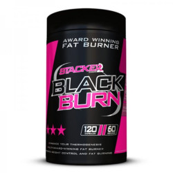 STACKER - Black Burn - 120 Capsules