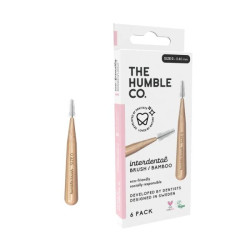 THE HUMBLE CO - ВЕГАН ИНТЕРДЕНТАЛНИ ЧЕТКИ БАМБУКОВИ - 6 бр