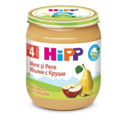 HIPP Круша с ябълка 4320, пюре, 125 гр