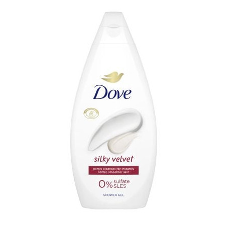 Dove Душ гел Silky Velvet 450ml