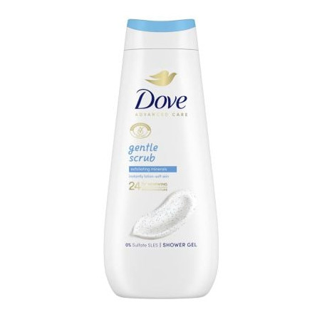 Dove Душ гел Gentle Scrub 400ml