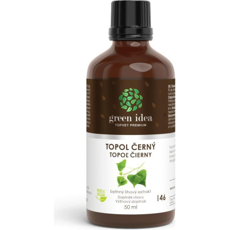 Бъбреци и пикочен мухур - Черна топола, 50 ml тинкутра