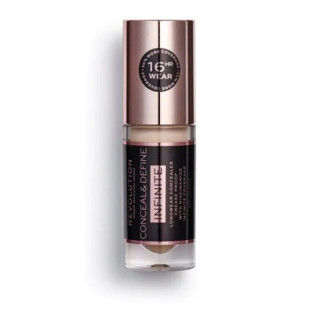 Makeup Revolution дълготраен течен коректор Conceal & Define Infinite C4.5