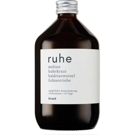 Еликсир за вътрешен мир - Oxymel Ruhe с маточина, валериана и овес, 500 ml, 50 дози