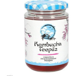 Подсилва имунитета - Комбуча Чаена гъба с ферментирал плодов чай, 200 ml