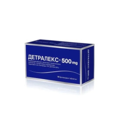 Детралекс таблетки при разширени вени и хемороиди 500мг х90