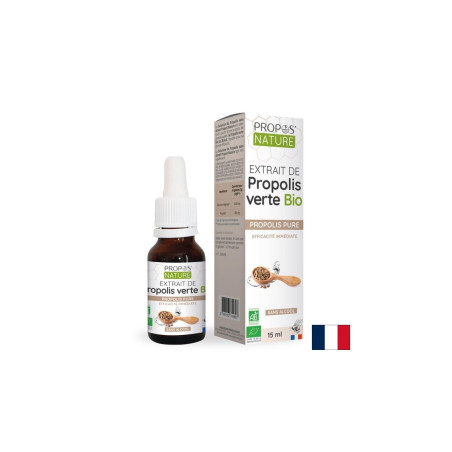 Имунитет - Екстракт от зелен прополис, 15 ml капки (без алкохол)