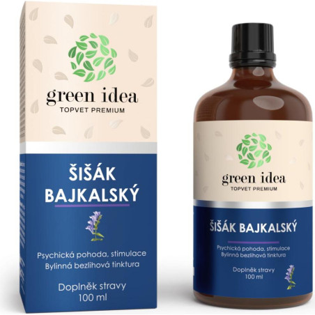 Безсъние и имунитет - Шлемник байкалски, 100 ml тинктура (без алкохол)
