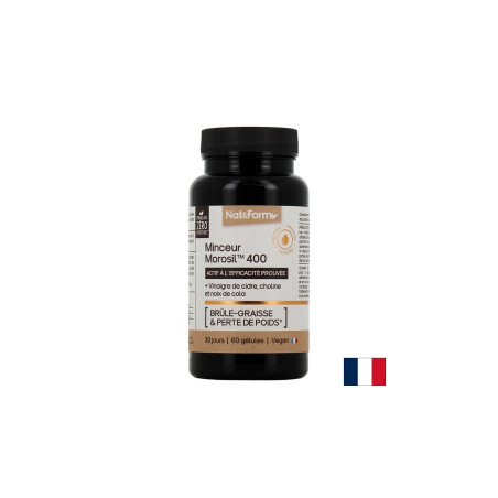 Формула за отслабване с Morosil® (червен портокал), ябълков оцет и холин, 400 mg, 60 капсули