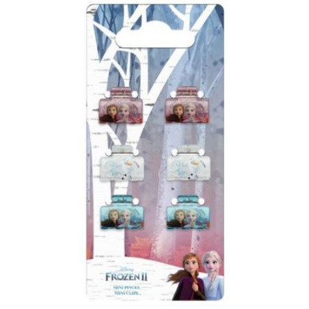 Frozen II Щипки за коса 6 бр