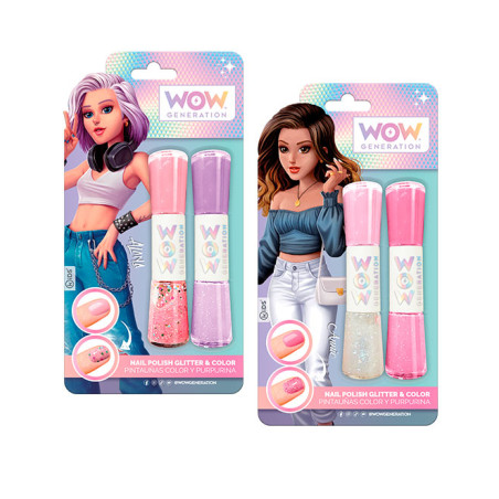 Лак за нокти WOW Generation, 2 бр, Асортимент