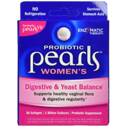 Pearls® Probiotic Women`s/ Пърлс® Пробиотик за жени 1 млрд. активни пробиотиици х 30 софтгел капсули